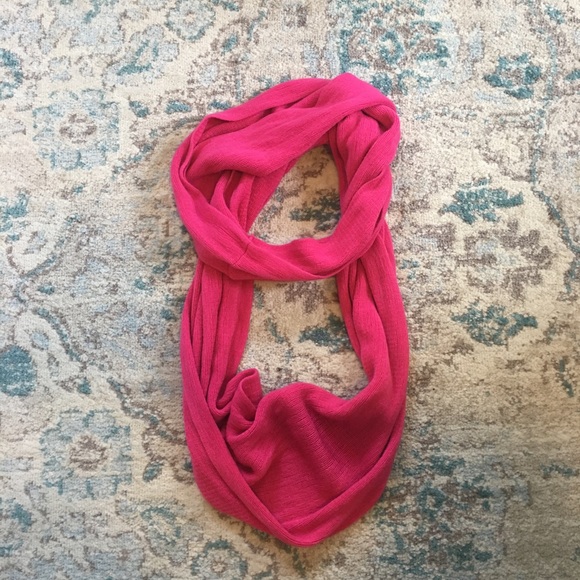 Pink Infinity Scarf - Picture 3 of 4